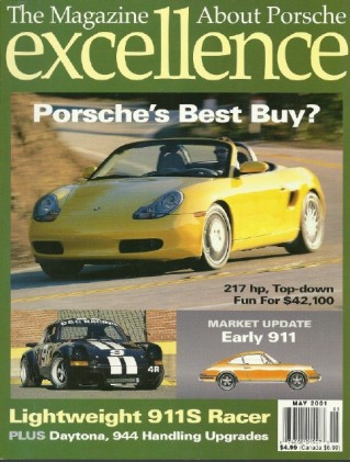 EXCELLENCE - PORSCHE 2001 MAY - 911 S LIGHTWEIGHT, 961 RACER